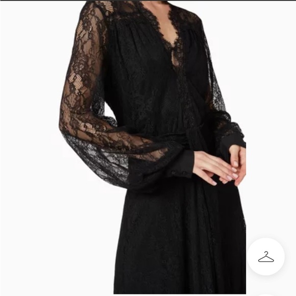 Pinko Sposare Chantilly Lace Maxi Dress - Picture 3 of 12